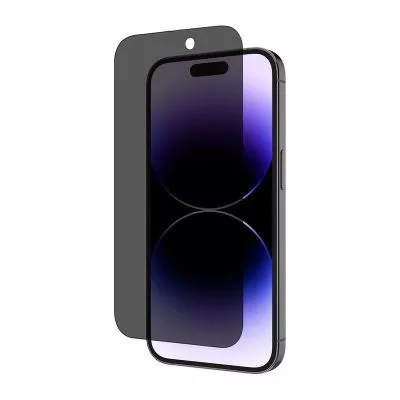 Skärmskydd iPhone 15 Plus - Privacy 3D Härdat Glas (bulk)