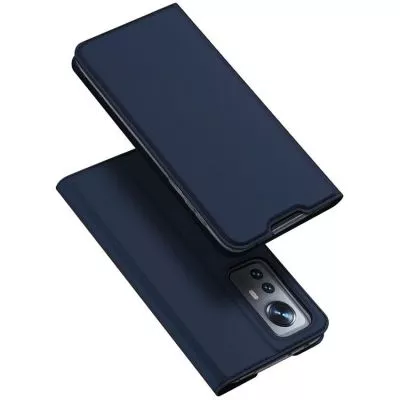 DUX DUCIS Skin Series Plånboksfodral Xiaomi 12 Pro - Blå