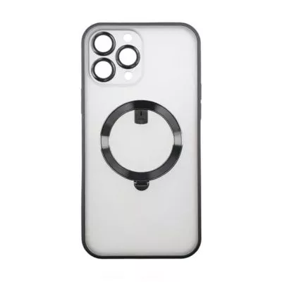 iPhone 13 Pro Skal med MagSafe Stativ Rvelon - Svart
