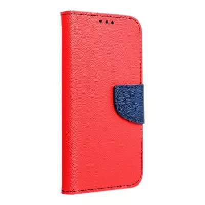 Fancy Plånboksfodral till Xiaomi Redmi 10 4G (2021/2022) Röd / navy