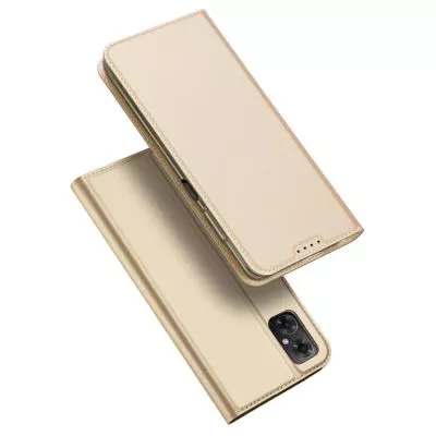 Dux Ducis Xiaomi Redmi Note 11E/Redmi 10 5G Plånboksfodral Skin Series - Guld