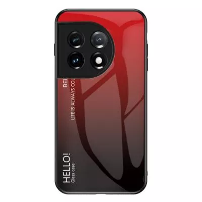 OnePlus 11 5G skal med utstrålning - Röd- Svart
