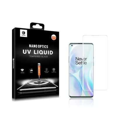 OnePlus 8 MOCOLO UV-skärmskydd 3D härdat glas