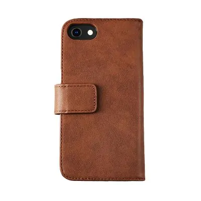 iPhone 7/8/SE 2020 Plånboksfodral Läder Rvelon - Brun