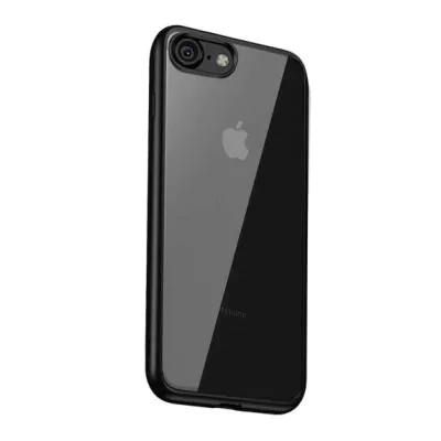 Stöttåligt Mobilskal iPhone 7/8/SE (2020/2022) - Svart/Transparent