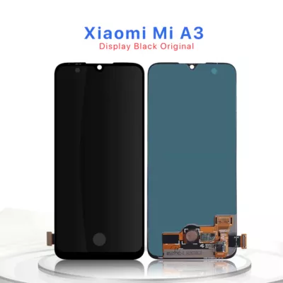 Xiaomi Mi A3 Skärm/Display Svart
