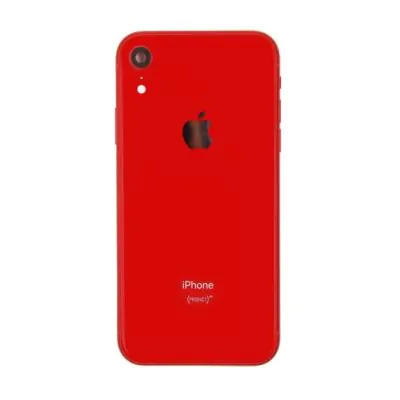 iPhone XR Baksida Komplett Ram Röd