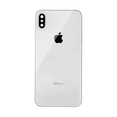 iPhone XS Max Baksida med Komplett Ram - Vit