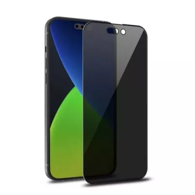 Skärmskydd iPhone 14 Pro Max Privacy - 3D Härdat Glas (bulk)