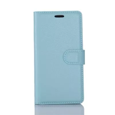 Litchi Plånboksfodral till Huawei P10 - Blå