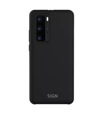 SiGN Huawei P40 Pro Skal Liquid Silicone - Svart