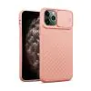 iPhone 11 Pro Max Silikonskal med Kameraskydd - Rosa