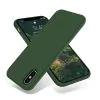 iPhone X/XS Skal - Silikon Grön Rvelon
