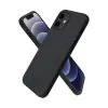 iPhone 12/12 Pro Skal - Silikon Svart Rvelon