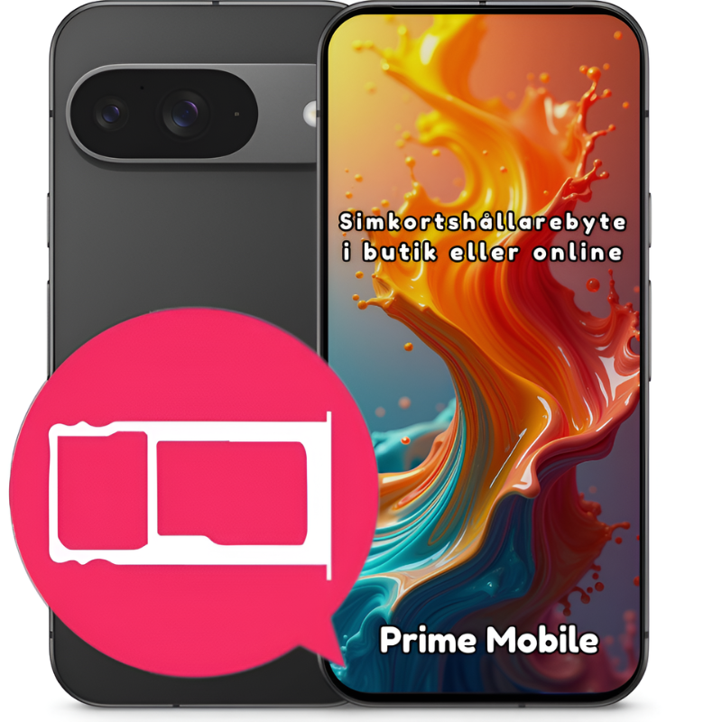 Google Pixel 9 Simkortshållarebyte