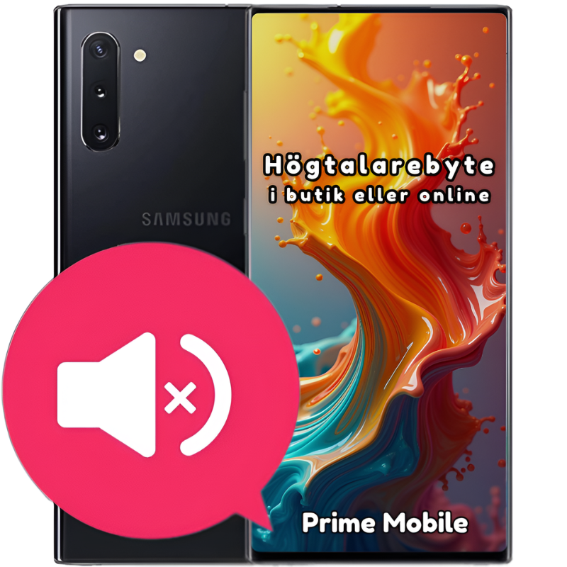 Galaxy Note 10 Högtalarebyte